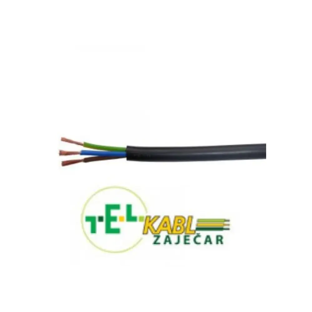 Kabl Tel PPJ 3x2.5 crni Licnasti