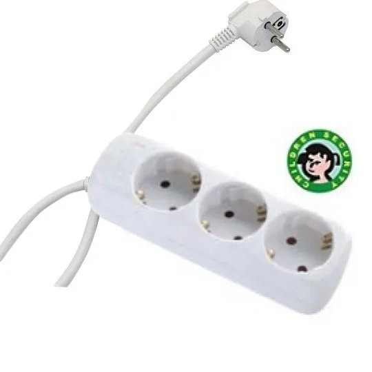 Produžni kabl Mitea ME-PK3-1.5M 1,5 m 3 utičnice beli