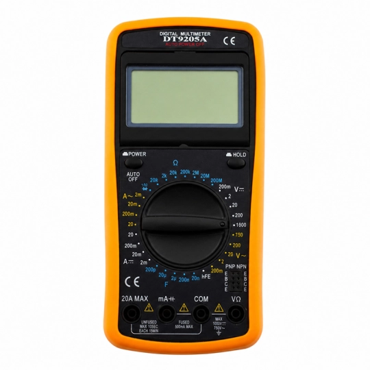 Digitalni multimetar Mitea ME-DT9205A sa merenjem kapaciteta