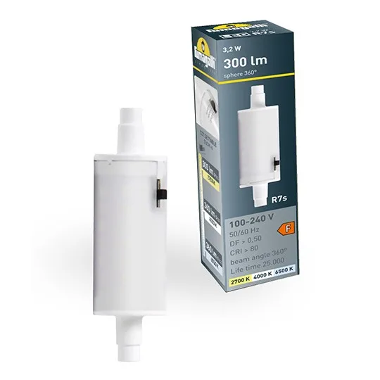 LED sijalica Fumagalli R7s 3,5 W CCT 2700/4000/6500K 230 V