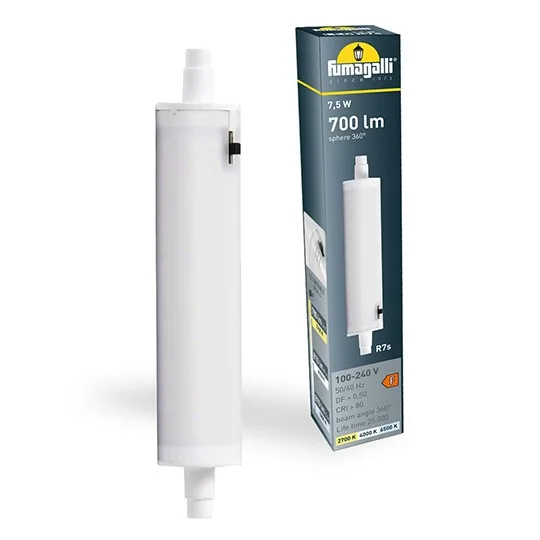 LED sijalica Fumagalli R7s 7,5 W CCT 2700/4000/6500K 230 V