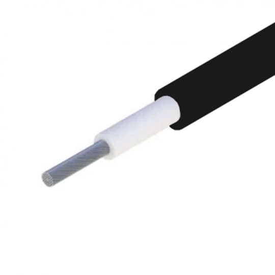 Solarni kabl H1Z2Z2-K 6 mm², crni